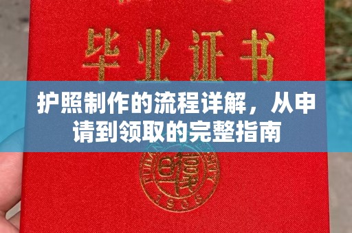 乐清护照制作的流程详解，从申请到领取的完整指南